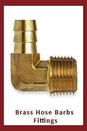 Brass hose barbs fittings