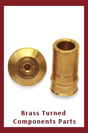 Brass turned components parts
