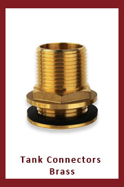 Tank connectors brass